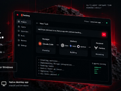 Zenborg Multi-Agent Desktop Machine Running Locally